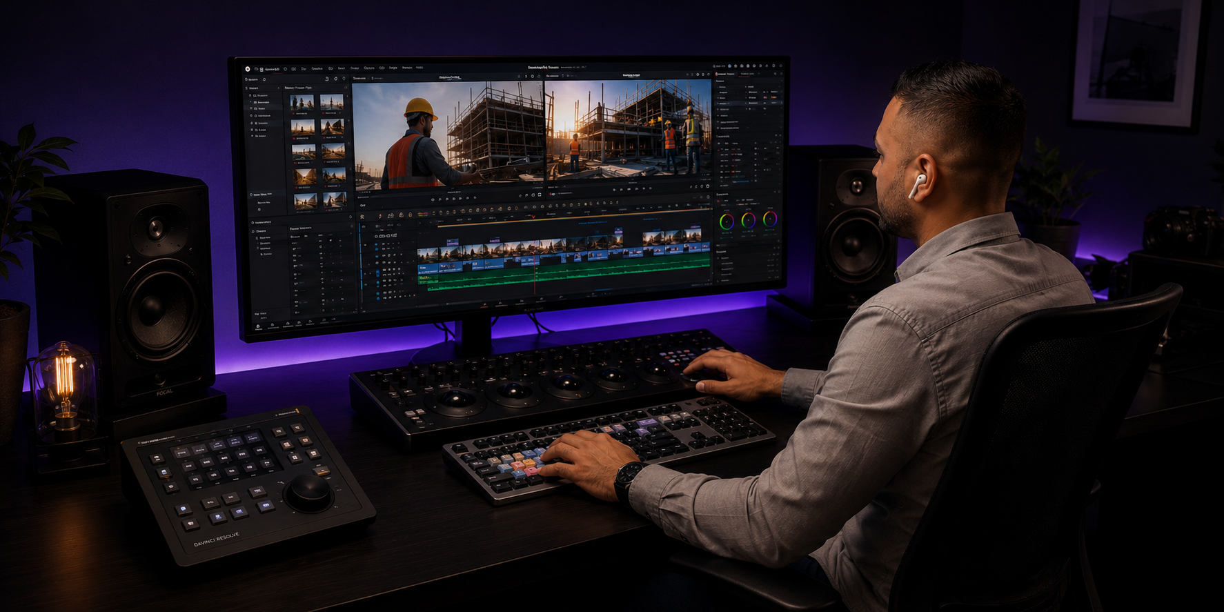 AVideoEditor team en werkplek